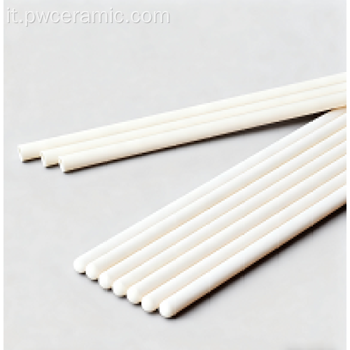 Tubi in ceramica di allumina al 99,7% con resistenza alle alte temperature